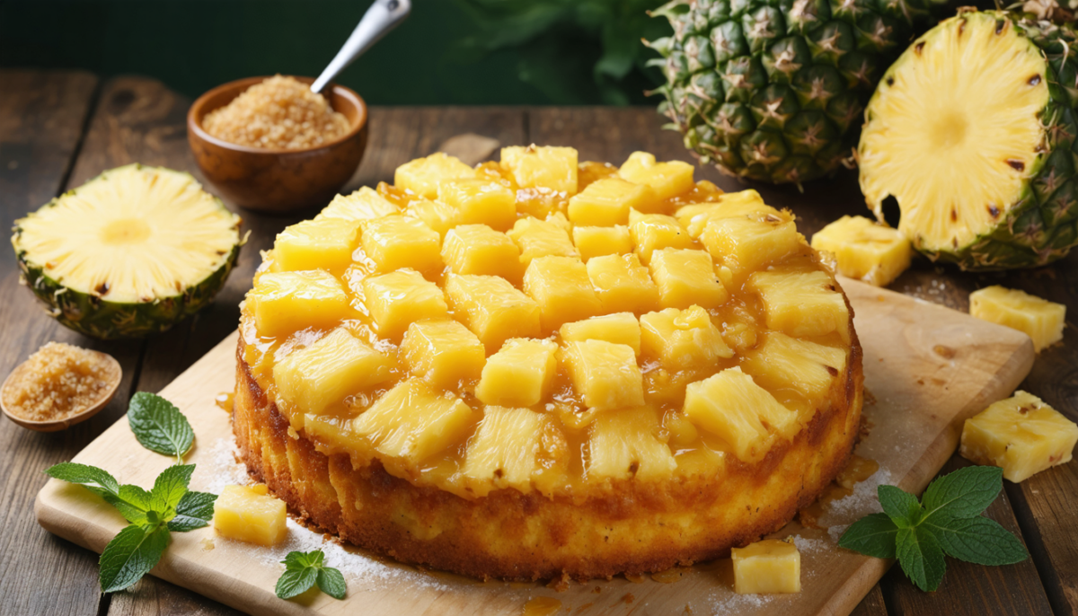 découvrez notre recette gourmande pour préparer un gâteau moelleux à l'ananas, riche en saveurs exotiques. suivez nos étapes simples pour un dessert délicieux et fruité.