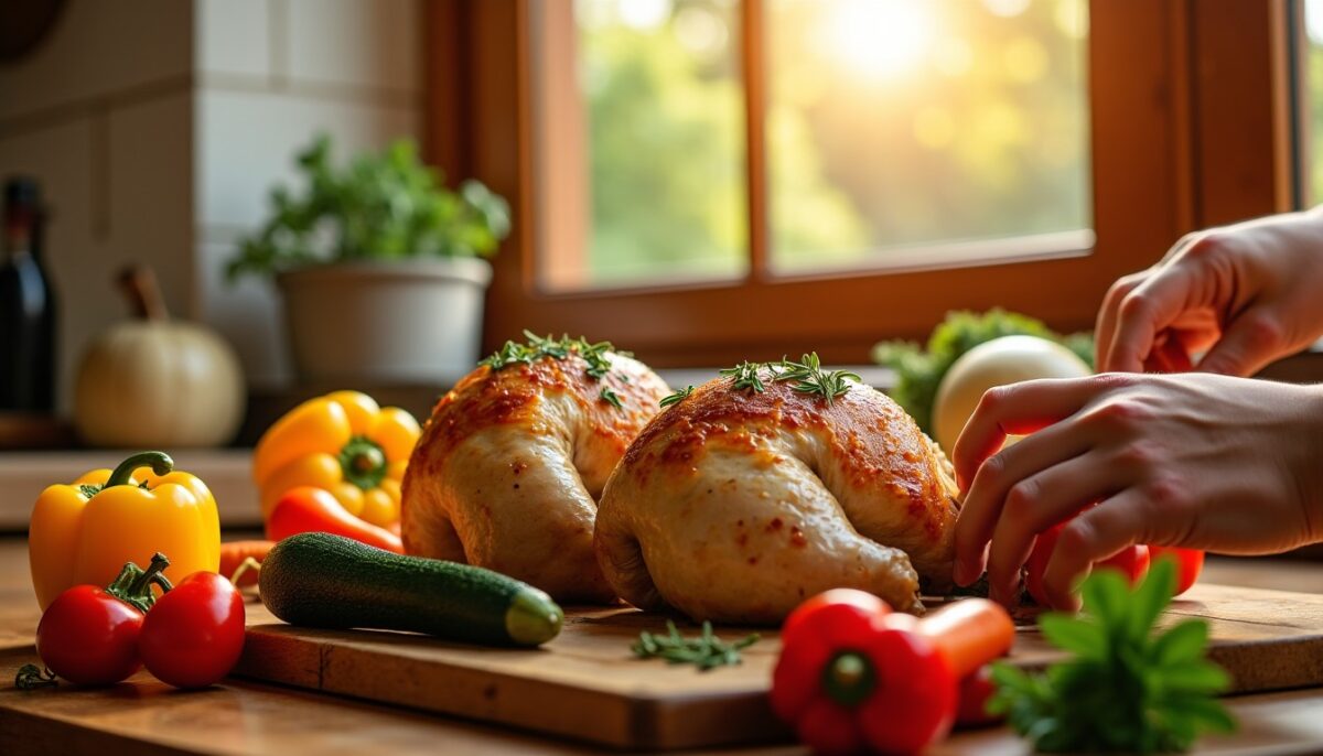 Calorie du poulet : les modes de cuisson les plus légers pour un repas sain