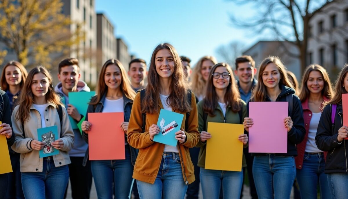 Des étudiants engagés contre le tabac : protéger la santé des jeunes générations